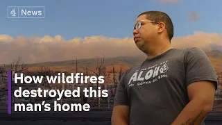 One man’s escape from Hawaii wildfires as 96 confirmed dead