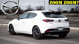 2024 Mazda 3 Turbo AWD Review +POV || From Zoom Zoom to well groomed