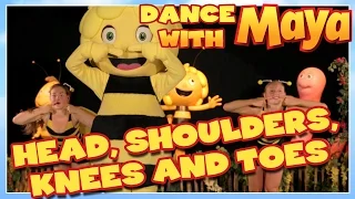 Maya the Bee 🌼 Head, shoulders, knees and toes 🌼 Dance with Maya and her friends!