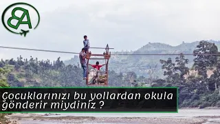 Dünyanın En Tehlikeli Okul Yolları 1/2