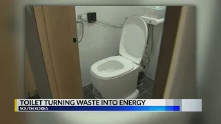 Toilet turns human waste into energy