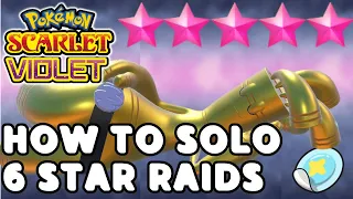 How to SOLO 6 Star Raids EASILY in Pokemon Scarlet and Violet