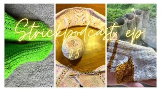 Strickpodcast Episode 05 PRU Yarns Sampel, Zipper Sweater Light Junior und Socken