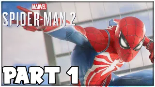 Spider-Man 2 Walkthrough PART 1 - Sandman Boss Fight (PS5 1440p)