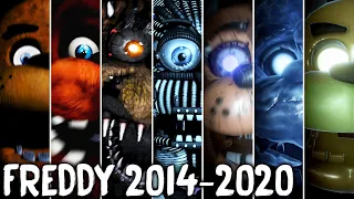 Evolution of Freddy Jumpscare in FNAF (2014-2020)