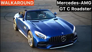 Mercedes AMG GT C Convertible WALKAROUND + SOUND