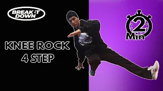 Footwork Tutorial Breaking | Knee Rock 4 Step | Break it Down |