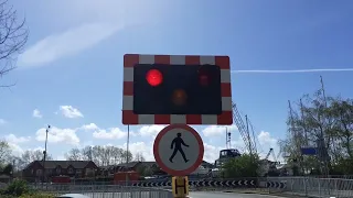 *Rare Level Crossing on a Swing Bridge* Navigation Way Level Crossing - Lancashire