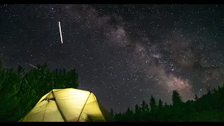 4K Milkyway Astro Timelapse M43 Panasonic G70 12-35mm F2.8