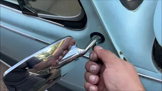 VW Beetle passenger DOOR MIRROR DIY