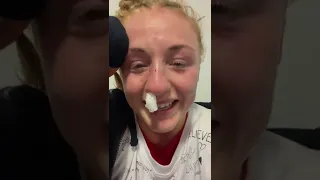 Cecilie Bolander - IMMAF World Championships Post-Fight Reaction