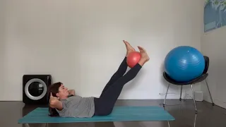 Cardio Pilates Using Mini Stability Ball