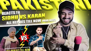 WHO WON!! Sidhu Moose Wala Vs Karan Aujla | All Replies To Each Other | Reaction!