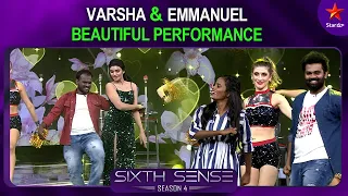 Varsha & Emmanuel Highlight Performance | Sixth Sense Season 4 | Episode 23 Highlights | Star Maa