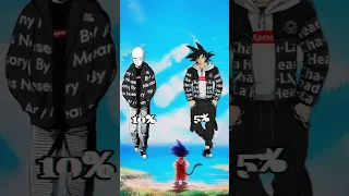 Drip Saitama vs Drip Goku #saitama#goku#short