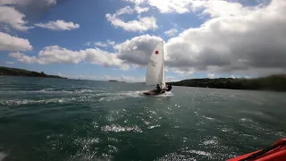 Fireball Sailing in 20 knots