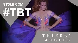 Thierry Mugler's Nineties Fashion Fantasy - #TBT with Tim Blanks - Style.com