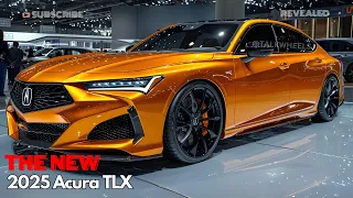 Exclusive Look! 2025 Acura TLX Redesign Unveiled - The Ultimate Luxury Sedan!