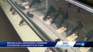 Iowa House Republicans plan to expand gun rights next session