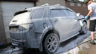 FILTHY Land Rover Discovery Sport Gets Cleaned!