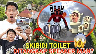 DRONE MENANGKAP NAMPAK SKIBIDI TOILET DIKEPUNG SPEAKER MAN DAN CCTV MAN?? | Mikael TubeHD