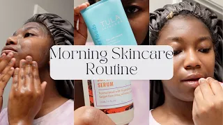 Morning Skincare Routine!! | Using Tula & Good Molecules | GRWM