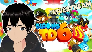 Playing BLOONS TD 6 for First Time LIVESTREAM【VTuber】