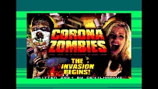 Amstrad CPC game: Corona Zombies (Work-in-progress)