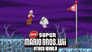New Super Mario Bros.Wii Other World #16 Walkthrough 100%
