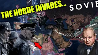 HOI4 Timelapse - UPDATED Zombie invasion in WWII | 2024 Doomsday Series Zombies Mod