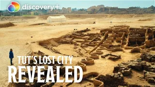 Buried Secrets Uncovered! | Tut’s Lost City Revealed | Discovery+