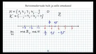 Ratsionaalarvude hulk ja selle omadused