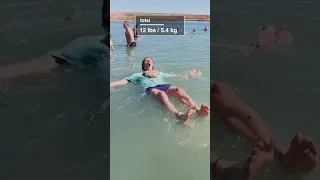 Can a Human Sink in Dead Sea?