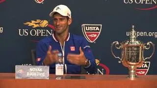 U.S. OPEN 2015:   MEN'S SINGLES WINNER- NOVAK DJOOVIC