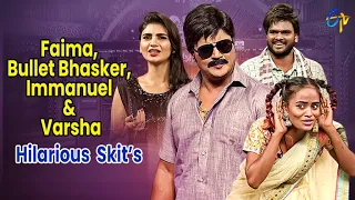 Faima, Bullet Bhasker, Immanuel  & Varsha Hilarious Comedy Skits | Extra Jabardasth | ETV Telugu