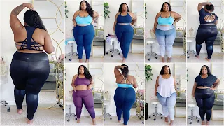 Plus Size Activewear Try-On Haul + Giveaway | We Letting Rolls & Dimples Show | YOGACLUB