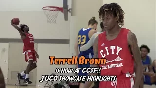 Terrell Brown is Now at City College of San Francisco!! Norcal JUCO Jamboree Highlights