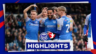 Highlights | Pompey 4-0 Cheltenham Town