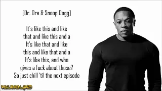 Dr. Dre - Nuthin' but a 'G' Thang ft. Snoop Dogg (Lyrics)