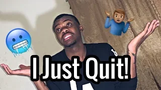 QUITTING MY JOB ON CAMERA! (GETS HEATED)