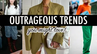 "Out there" Fashion Trends for Fall 2021 you might actually LOVE! Hear me out... 😃