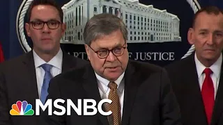 Trump Fixation On Exonerating Russia Entangles William Barr, Pompeo | Rachel Maddow | MSNBC