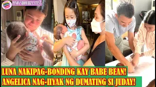 ANGELICA PANGANIBAN IPINAKITA NA SI BABY BEAN! JUDAY AT LUNA MGA UNANG BISITA NI ANGELICA! KAKAIYAK!