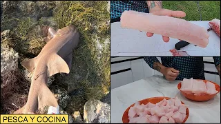 PESCA Y COCINA DE TIBURÓN GATA PESCA EN LOS CAYOS FLORIDA!