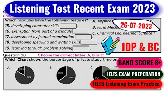 ielts listening practice test 2023 with answers | 26.07.2023