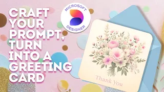 Microsoft Designer A.I. Generated Design | Turn Any Text Prompt Into Greeting Card For Any Occasion