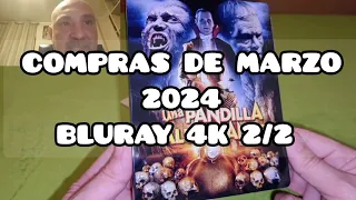 COMPRAS DE MARZO 2024 BLURAY 4K 2/2