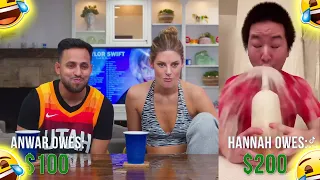 trying not to laugh w/ | Anwar Jibawi & Hannahstocking