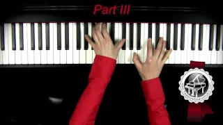 C.P.E.BACH - Solfeggietto No.2 in C minor Piano Tutorial SLOW (part 3)