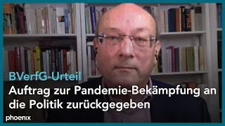 Prof. Emanuel Richter (Politikwissenschaftler RWTH Aachen) zum Urteil in Karlsruhe am 30.11.21